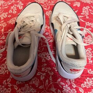 Nike Air White and Blue Sneakers